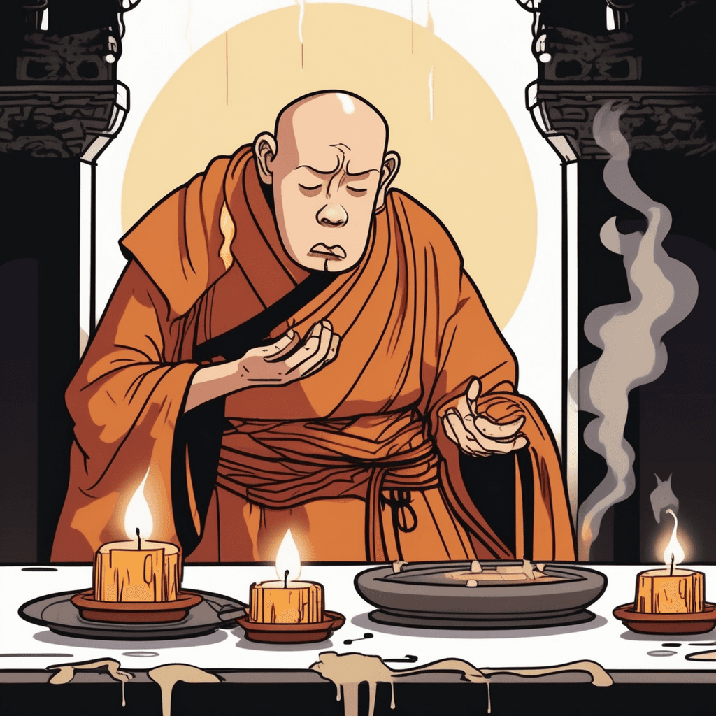 보티브 촛불 의식 실패로 중도 포기
