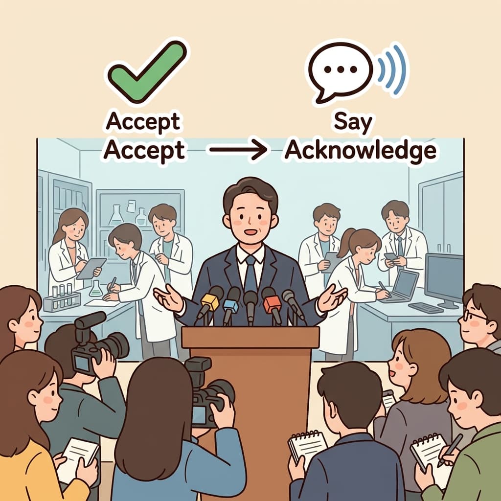 그 문제는 공식적으로 인정되었고, 회사는 해결을 약속했다.