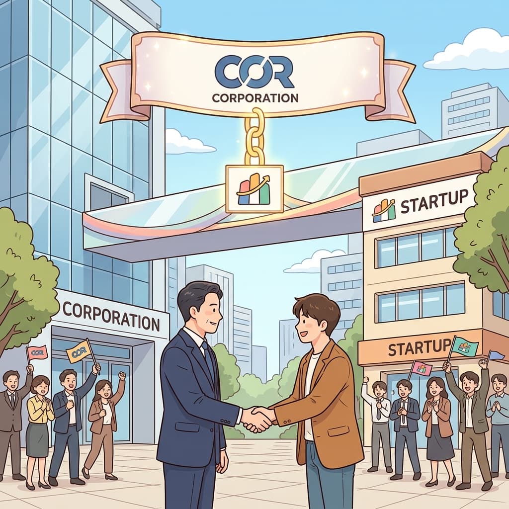 스타트업이 대기업의 계열사로 정식 합류했다.