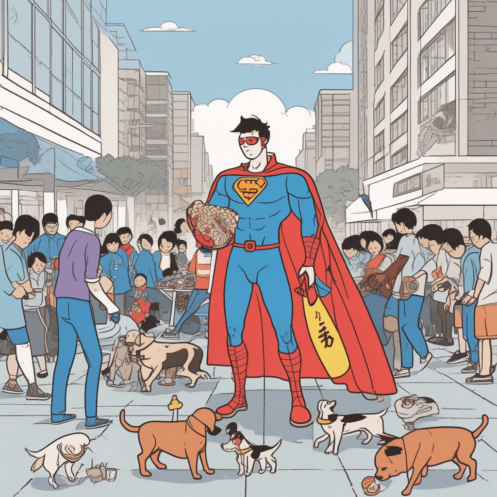 올 퍼퍼스 히어로! 모든 사람을 위한 만능 해결사!