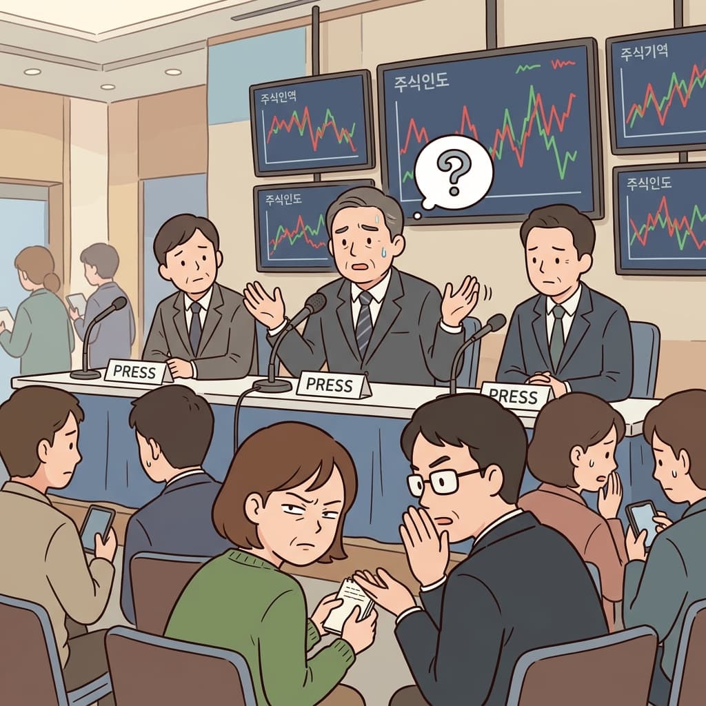 그 발언의 모호함은 투자자들을 의심하게 만들었고 점점 더 조심스럽게 만들었다.