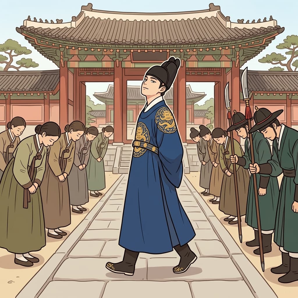 오만한 왕자는 누구에게도 고개를 숙이지 않았다. (너무 Arrogant해서 다른 사람을 Ignore한다.)