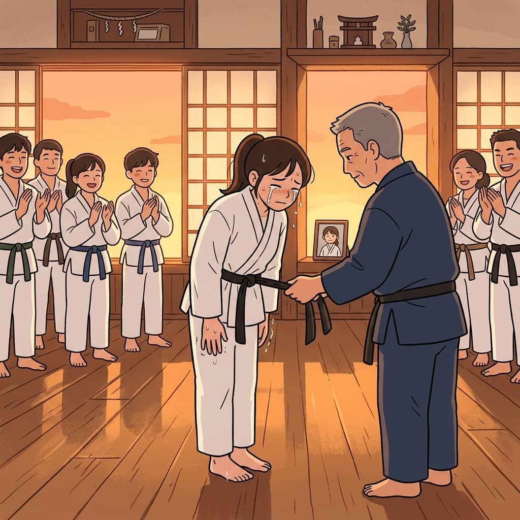 수년간의 훈련 끝에 검은 띠를 따내자 모든 게 꿈만 같았다.