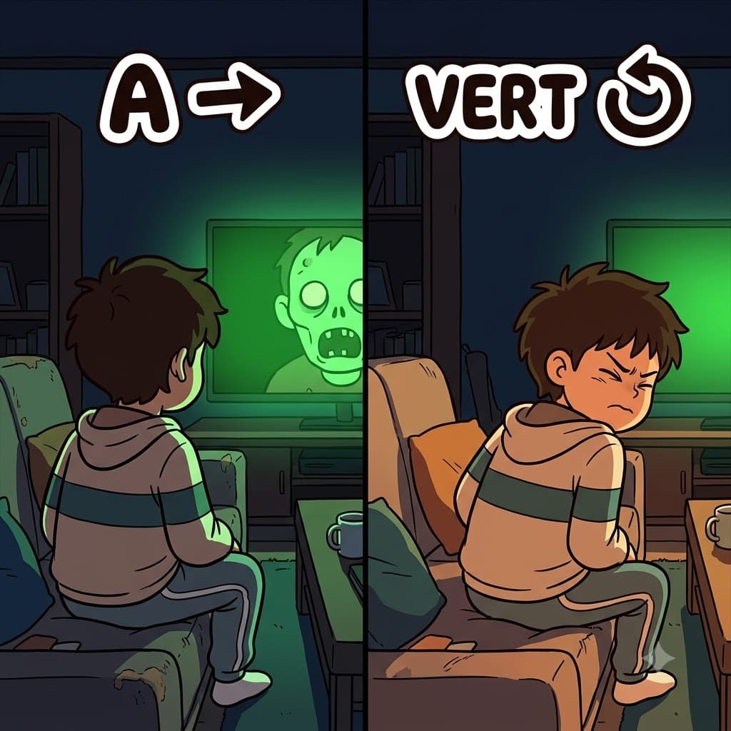 A(멀리) + VERT(돌리다) — 고개를 멀리(A) 돌리기로(VERT) 결정하며, 소년은 무서운 영화에서 눈을 돌리고 피하려(avert) 했다.