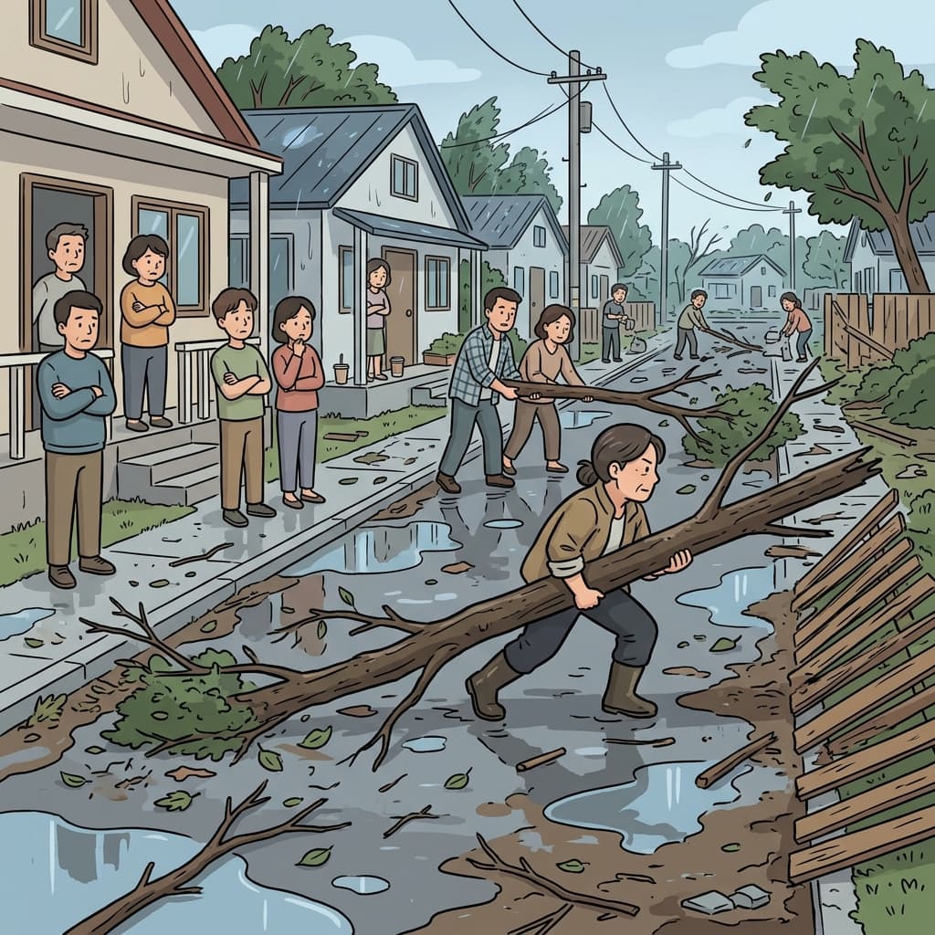 여파 속에 남겨진 사람들을 대신해서 — 누군가 길을 열어야 한다.