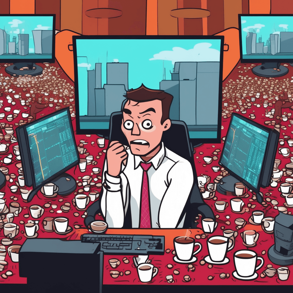 캐피야! 네가 이제 완전 이티(ETF) 됐다! 커피 마시고 또 마시고!