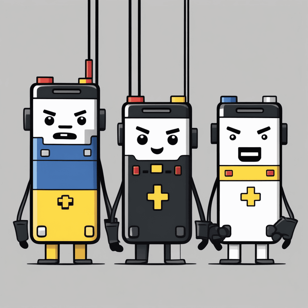 배터리 경찰이 모든 걸 차지했다! 전기도, 감정도, 범죄자도!