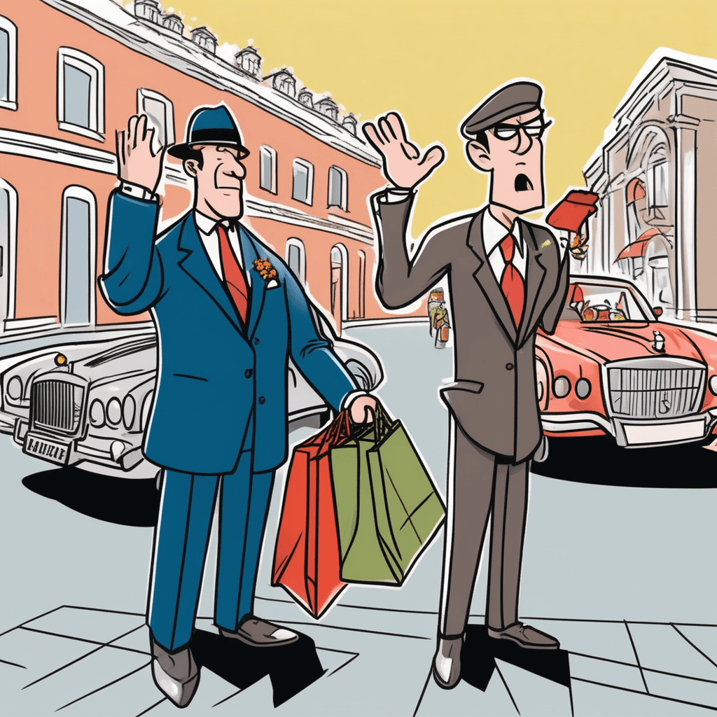 쇼퍼(shopper)인 줄 알았더니 쇼퍼(chauffeur)였다! 쇼핑도 운전도 다 도와주는 만능 기사님!