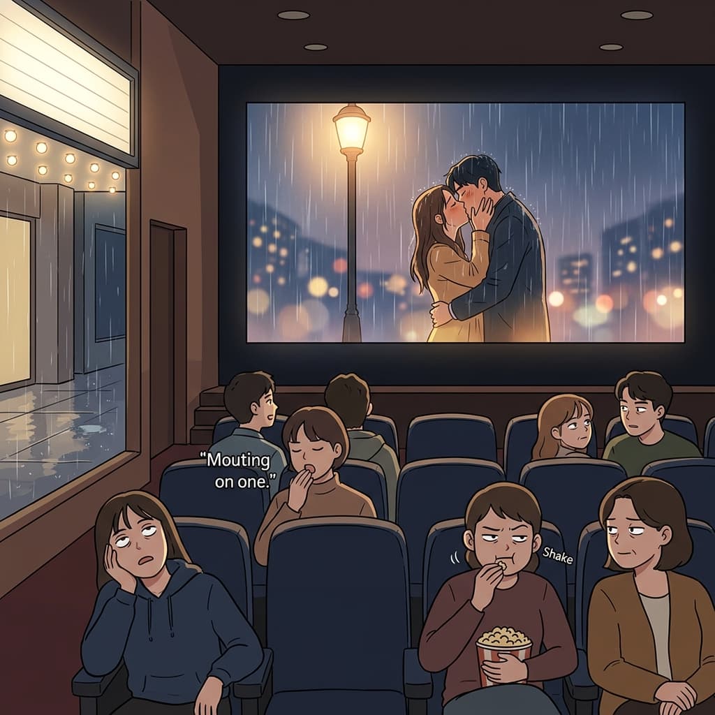 비 오는 날 키스로 끝나는 영화, 너무 뻔하지 않아?