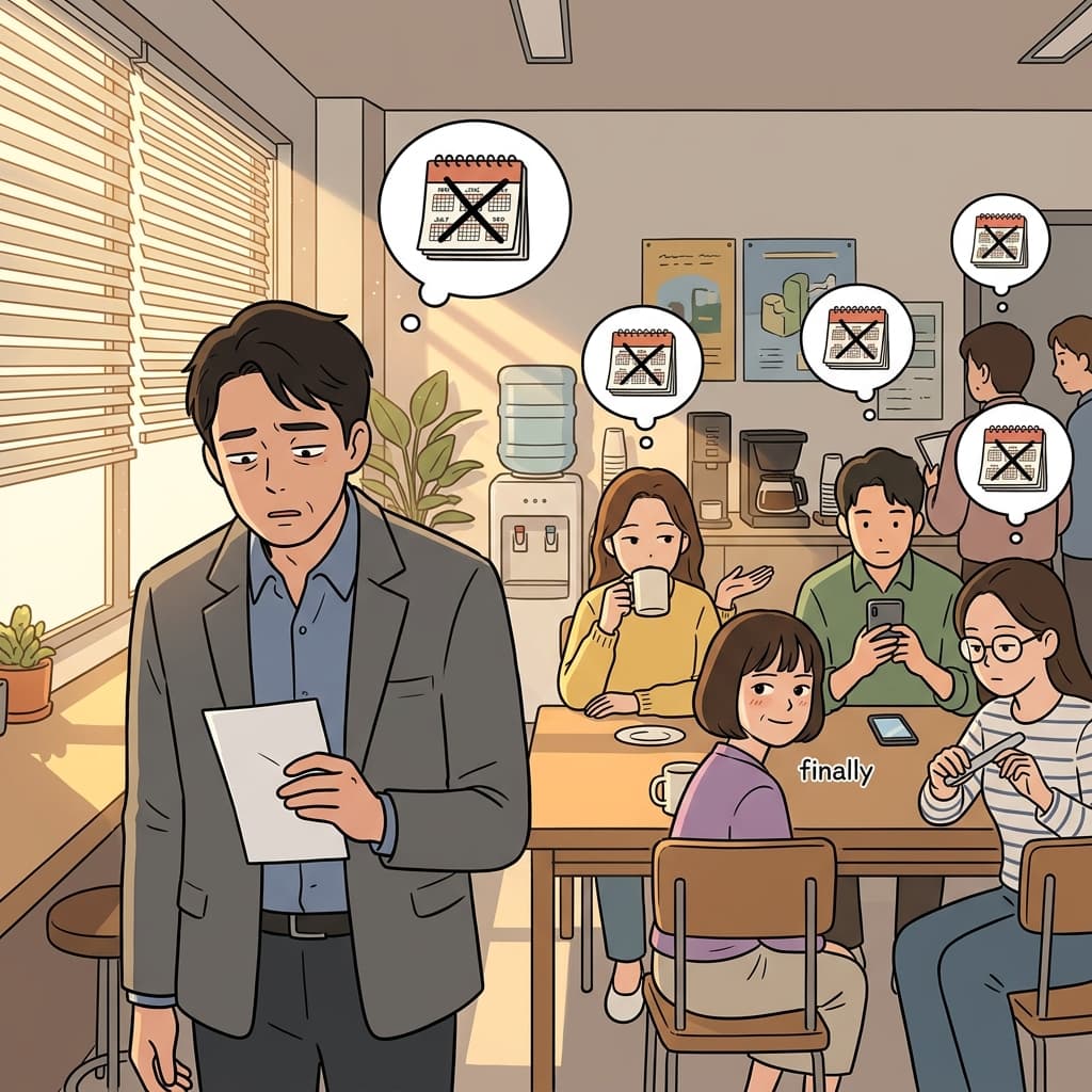 그의 갑작스러운 사임은 전혀 놀랍지 않았다. 다들 몇 달 전부터 예상했으니까.