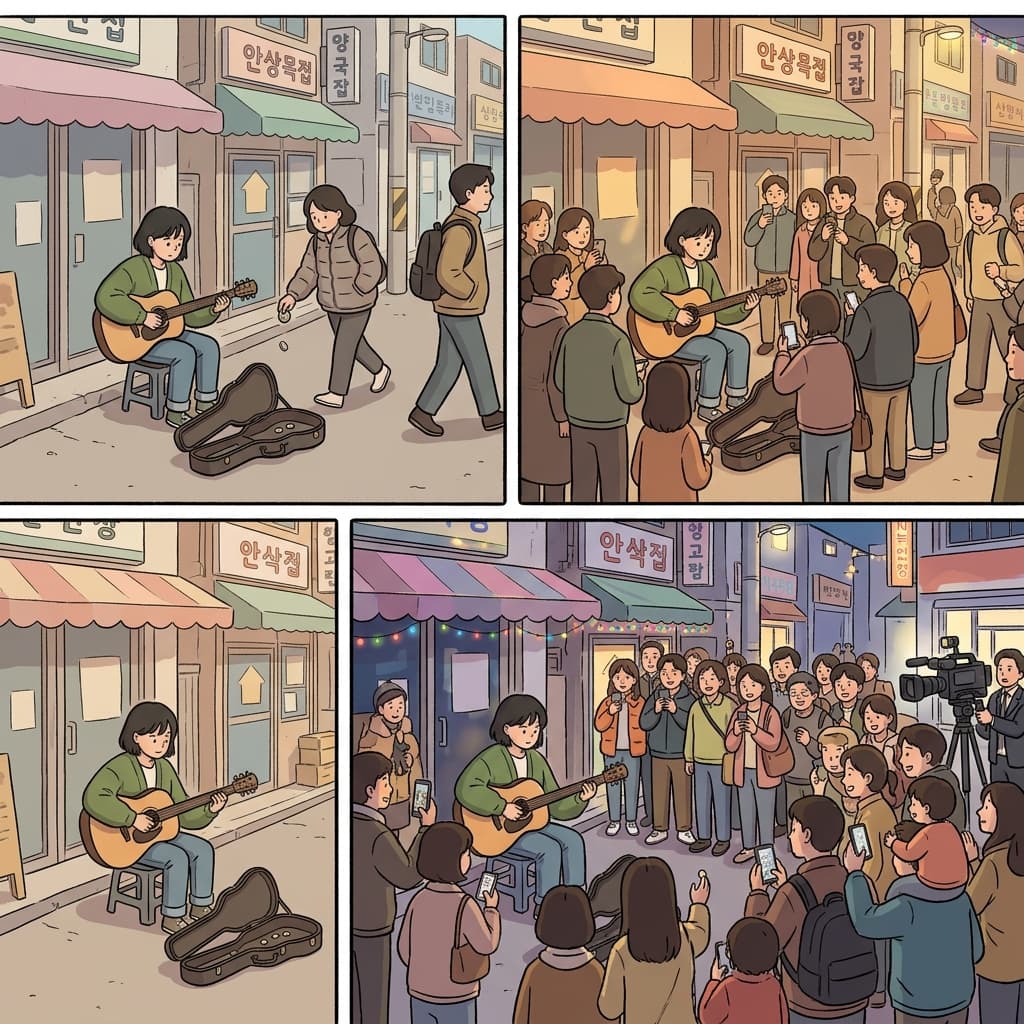 흔하게 시작한 것이 드물어진다 — 결국 현상이 될 때까지.