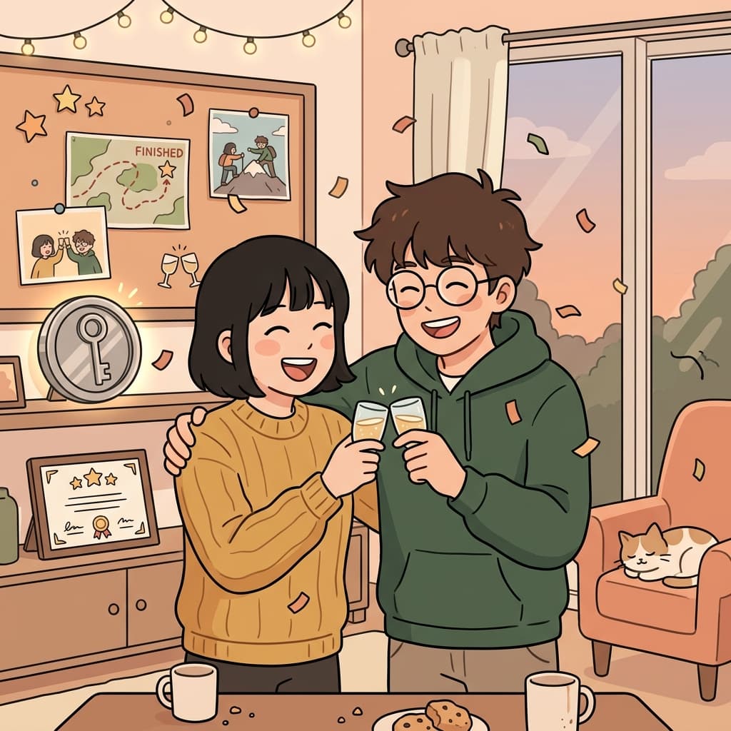 충실한 동반자는 그가 성공하고 기쁜 재회를 맞이하도록 도왔다.