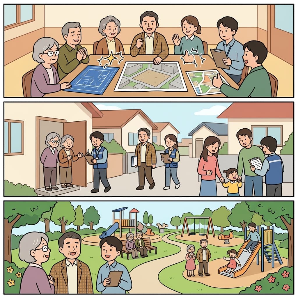 인구 조사는 지역사회의 합의를 이끌었고, 놀라운 발전으로 이어졌다.