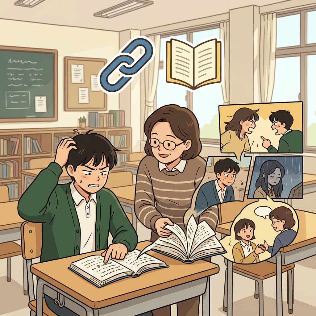 그 맥락은 글을 그 뒤의 실제 상황과 연결해주었다.