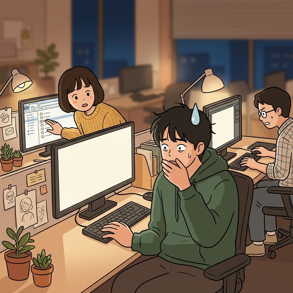 한 번의 실수로 인한 삭제는 팀 전체가 미완성 작업을 몇 시간이나 다시 하게 만들었다.
