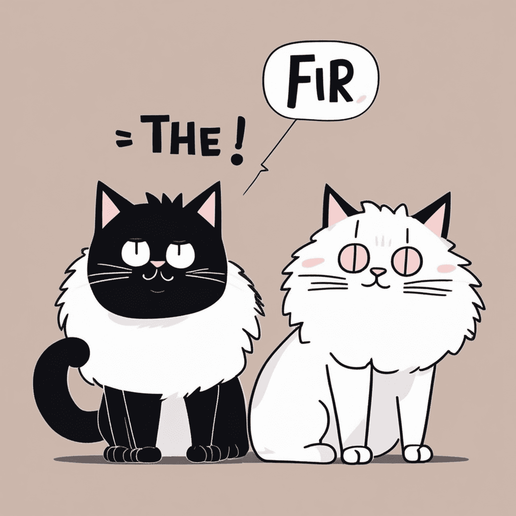 디 털(fur)이 완전히 달라! 차이가 나네!