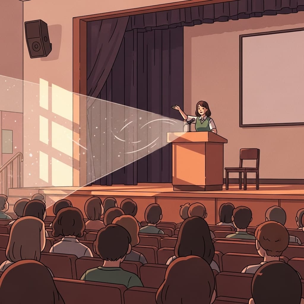감동적이고 설득력 있는 연설