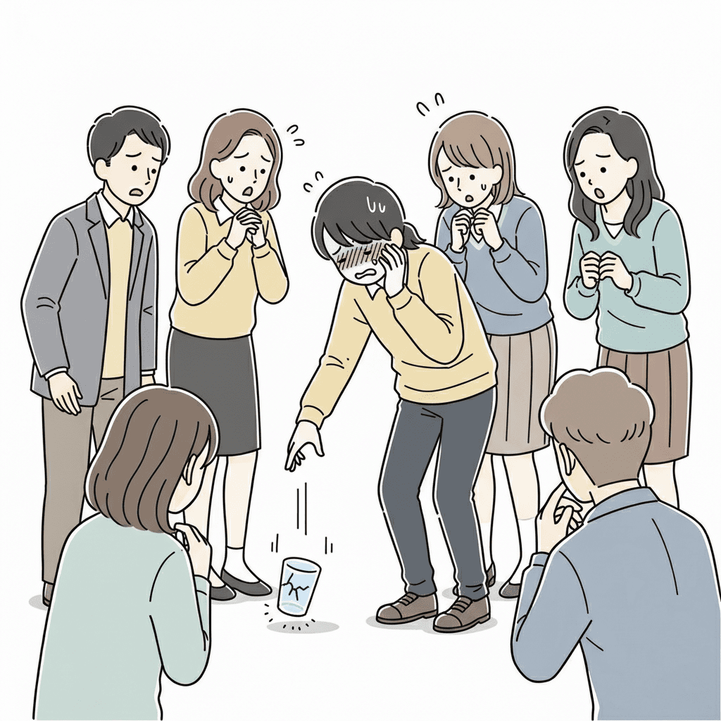 당황하게 하다, 창피하게 하다