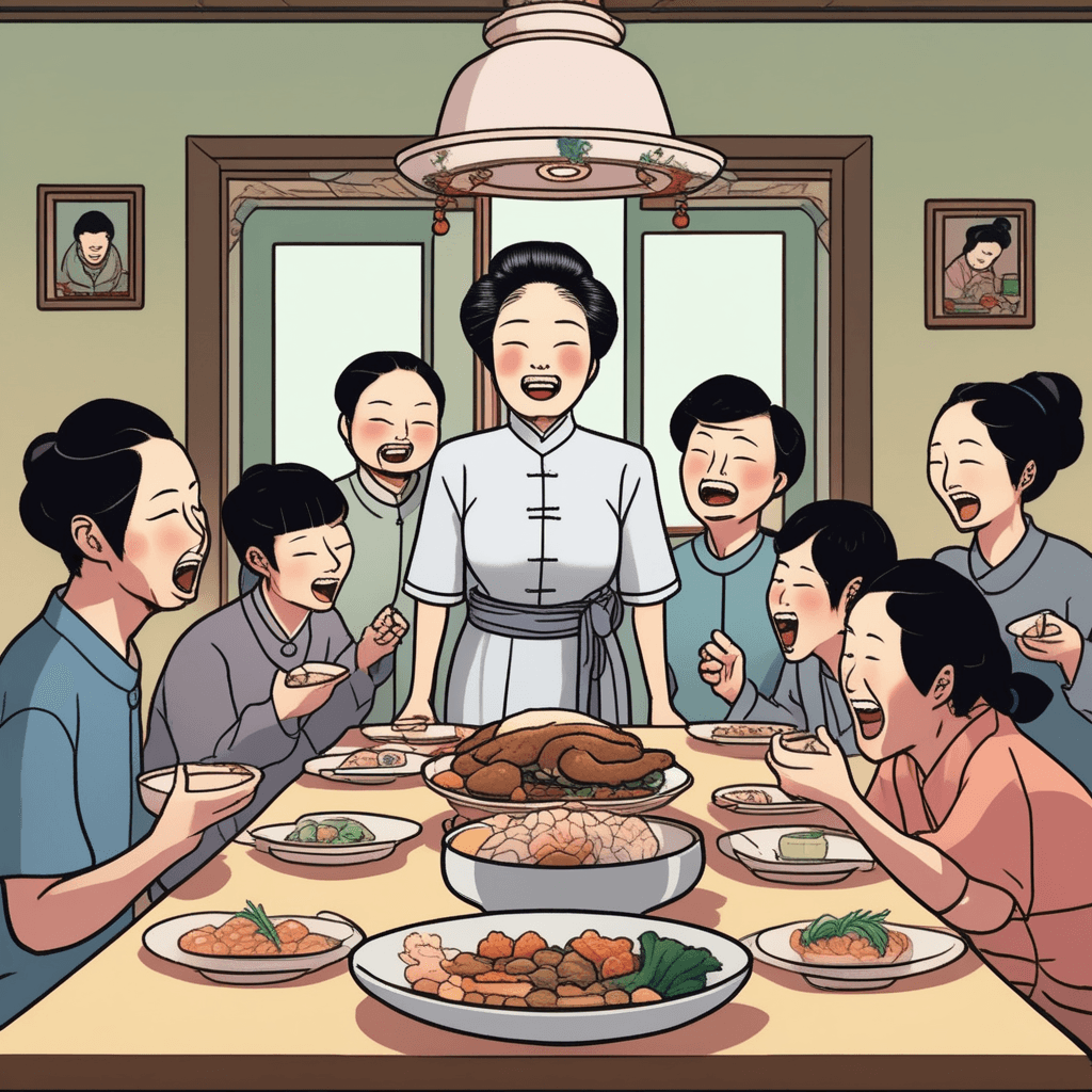 이모가 션 없이 완전 무표정