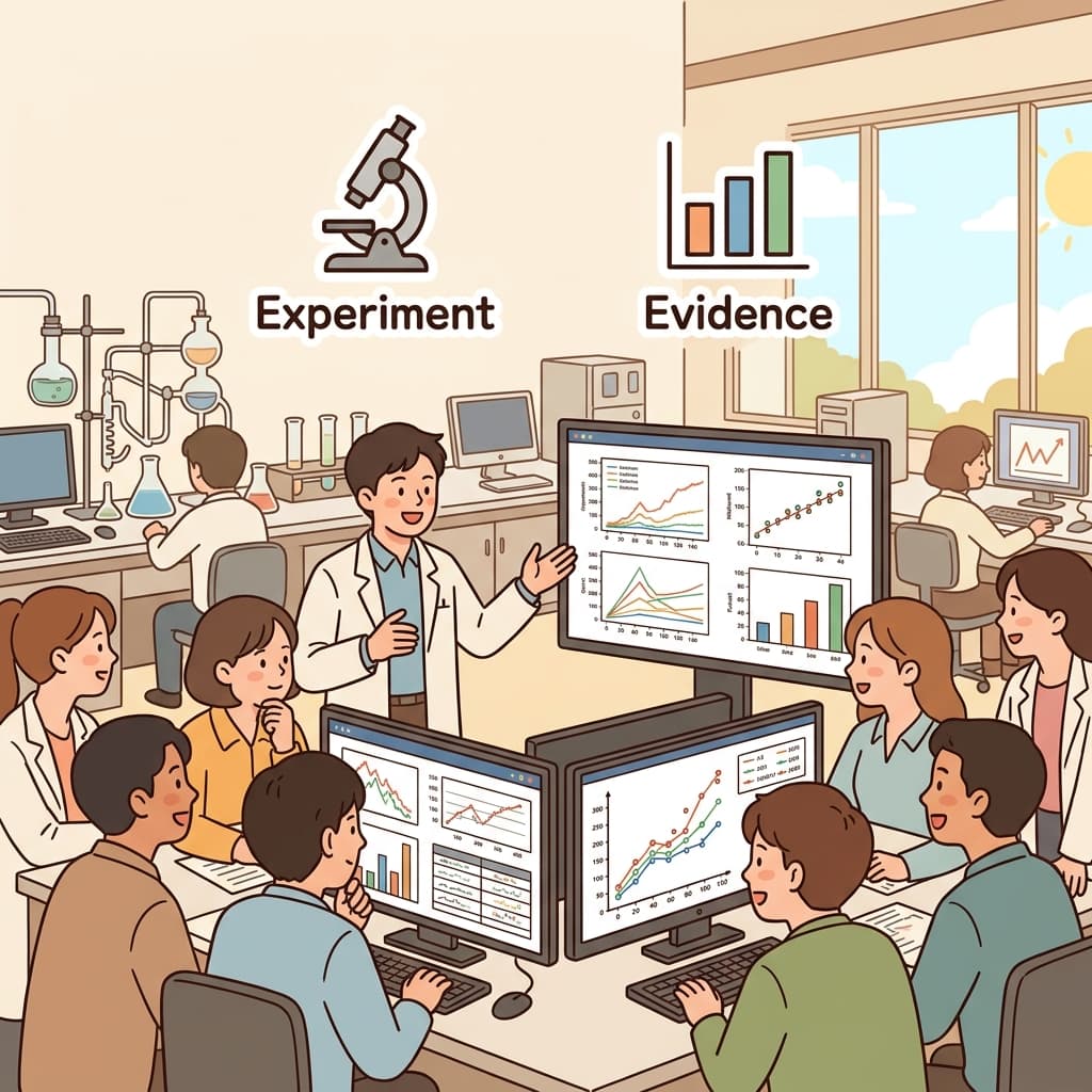 경험주의는 관찰, 실험, 그리고 증거에 기반한다.