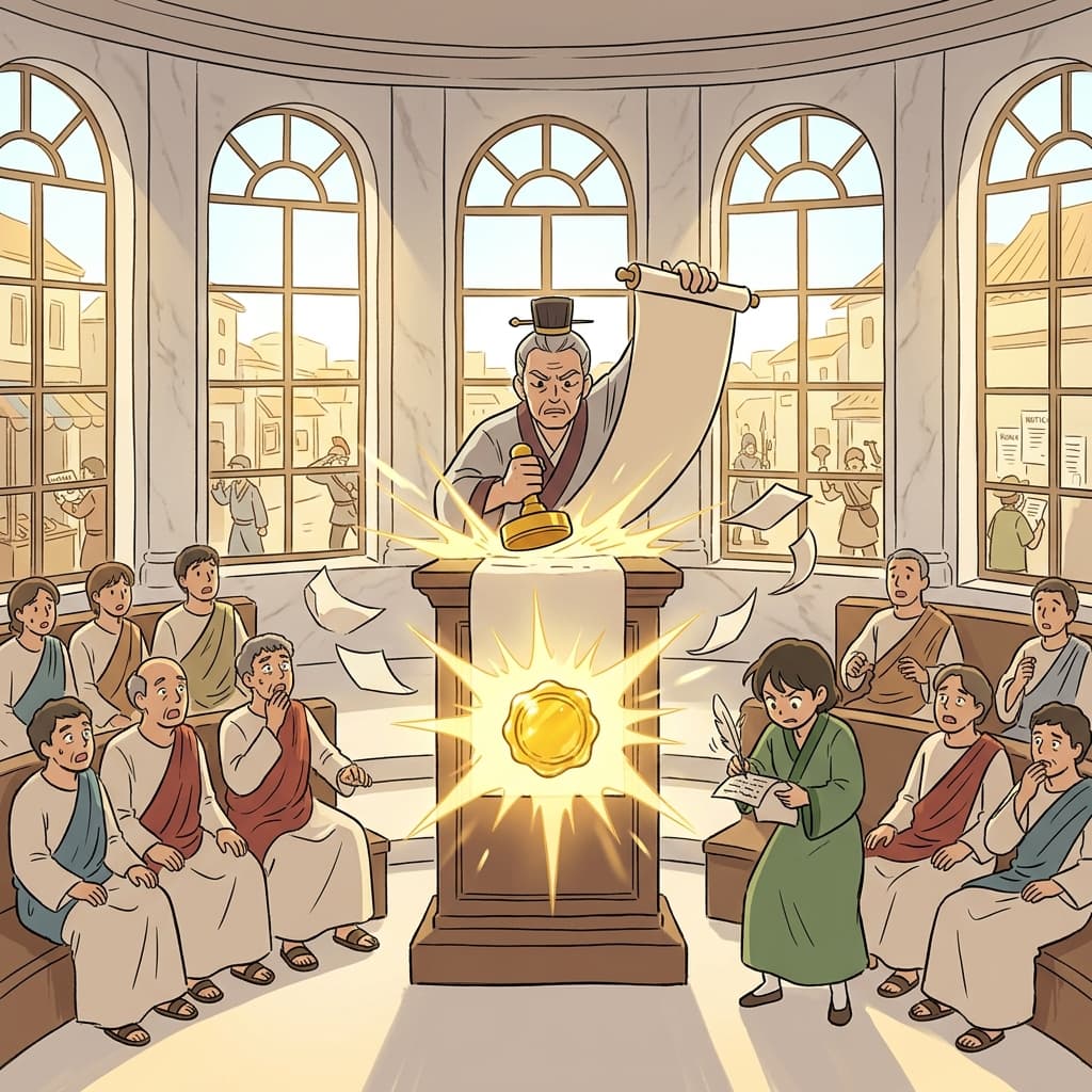 새 법이 통과되자 사람들의 일상이 하룻밤 사이에 달라졌다.