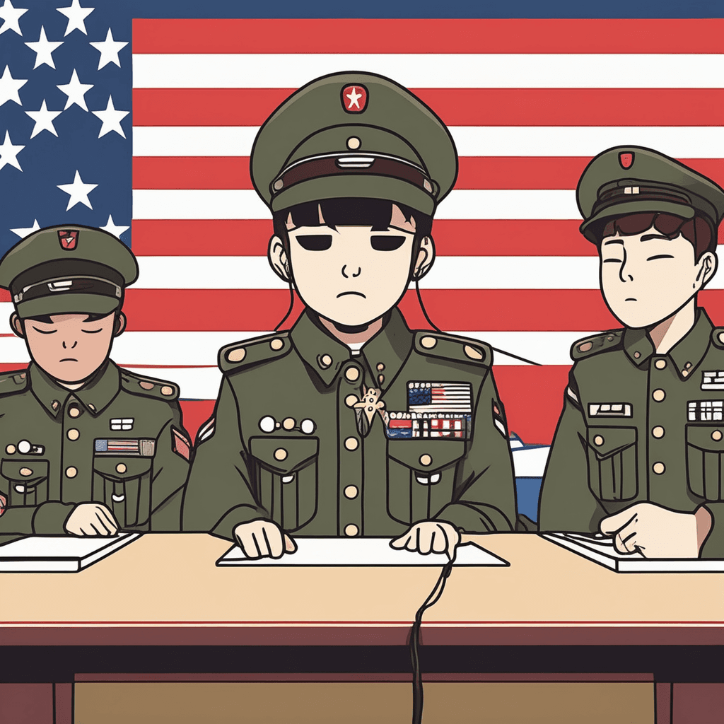 엔터테인먼트 사인회 뒤에 멋진 깃발이 펄럭인다!