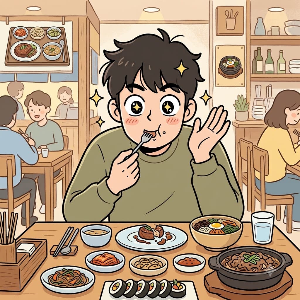 미식가는 밖으로 나가(out) 최고의 요리만 골라(pick) 먹으며 “E(out), pick!”이라고 말했다(epicure).