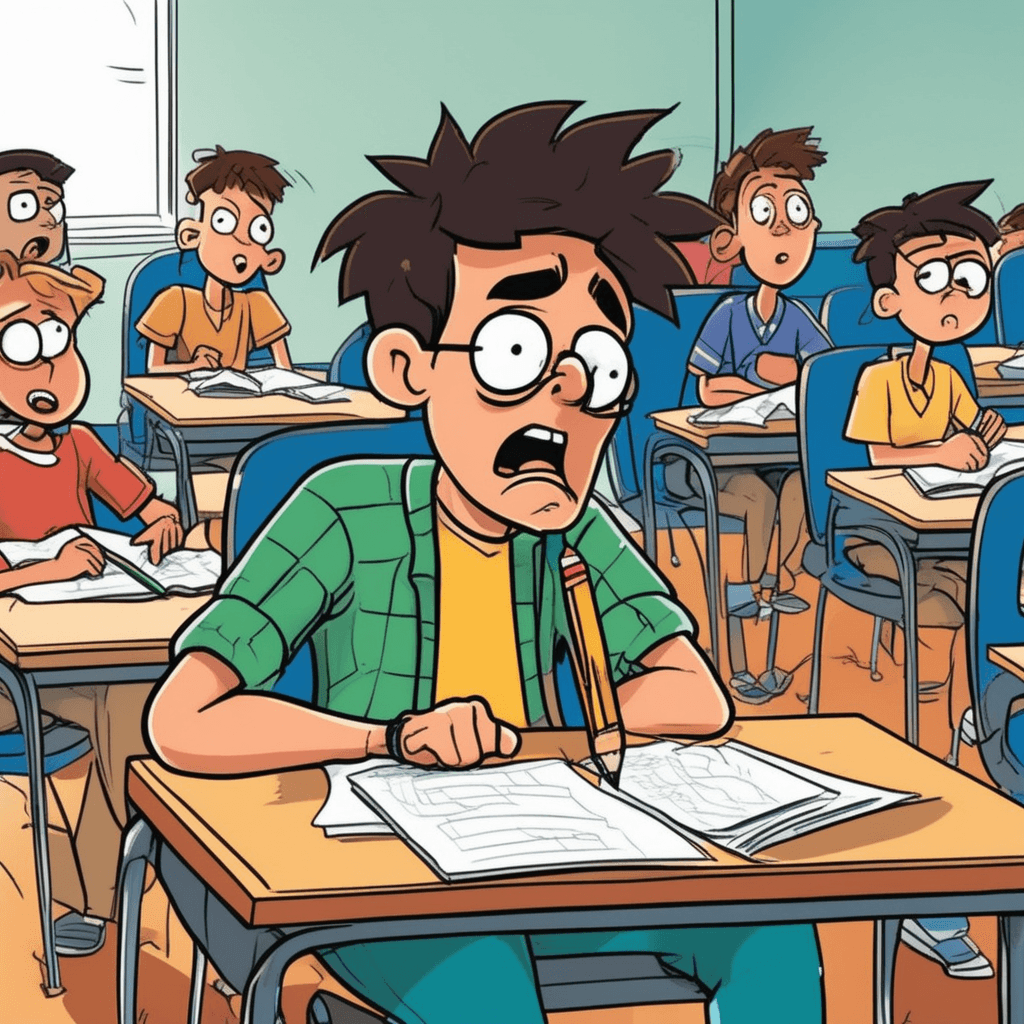 면제된 학생, 애쓰는 친구들을 경멸하며!