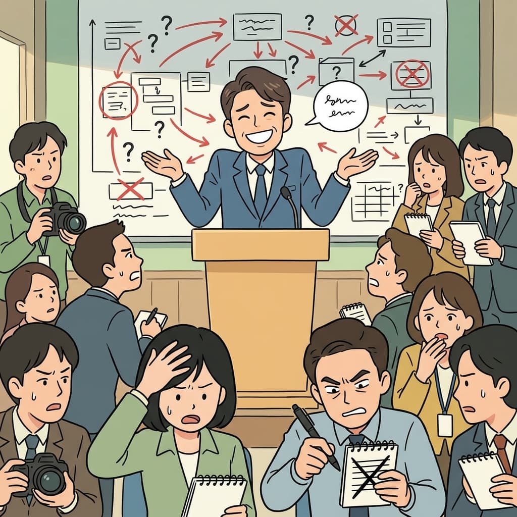 그의 대답은 너무 안일해서 문제의 본질을 놓쳤다.