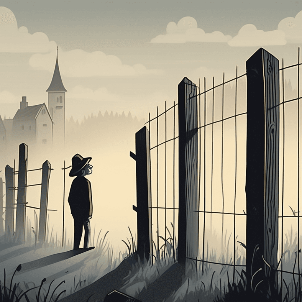 울타리 너머 짙은 안개, 감각으로만 느껴봐!