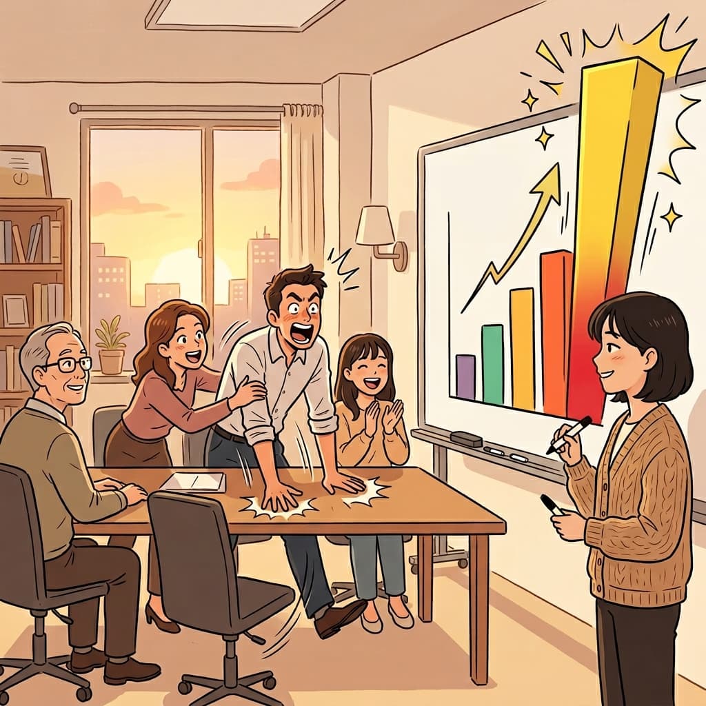 더 큰 숫자를 쫓아라 — 그리고 그것이 너의 열정을 촉발하게 해라.