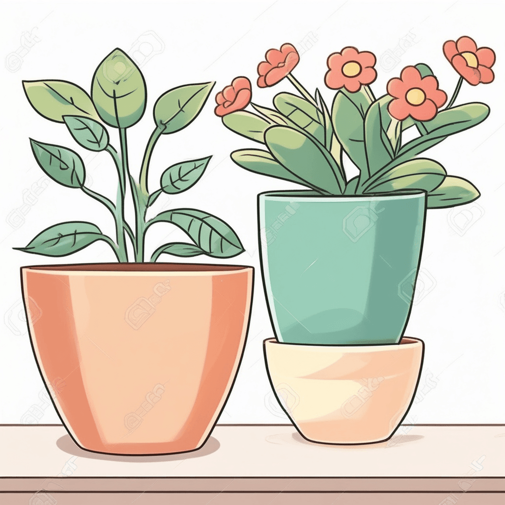 식물을 기르기 위한 용기, 화분