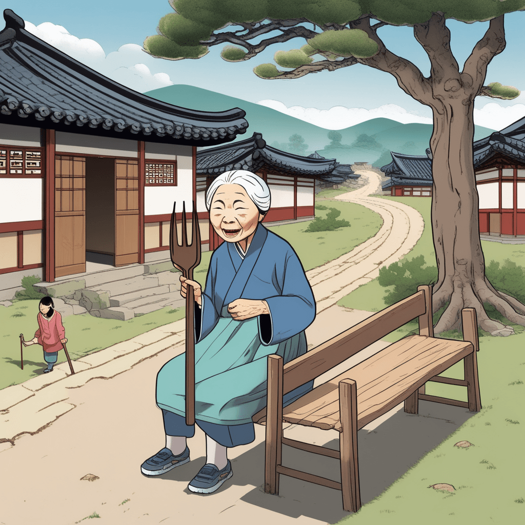 포크 든 할머니가 길에서 들려주는 옛날이야기 - 포크로어(folklore)!