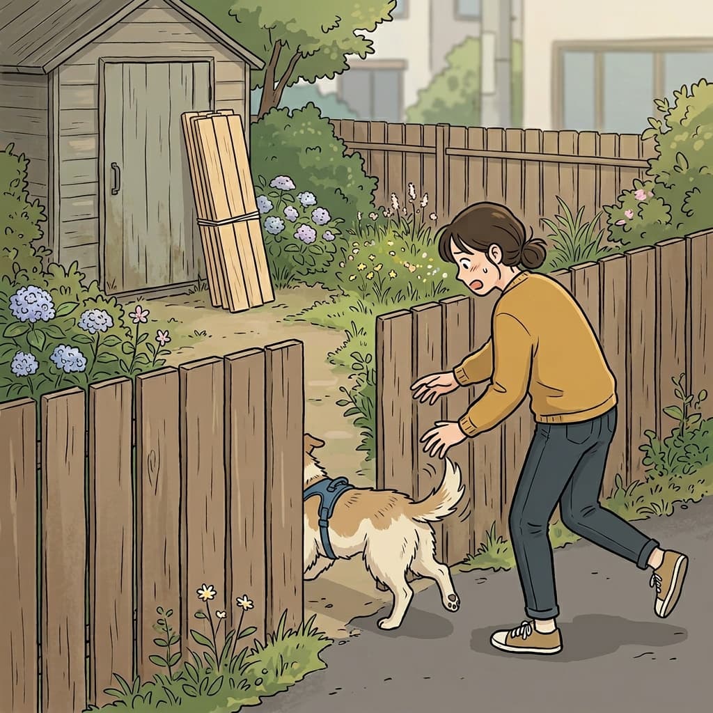 울타리에 틈이 있었다 — 그리고 모든 것이 그 틈으로 빠져나갔다.