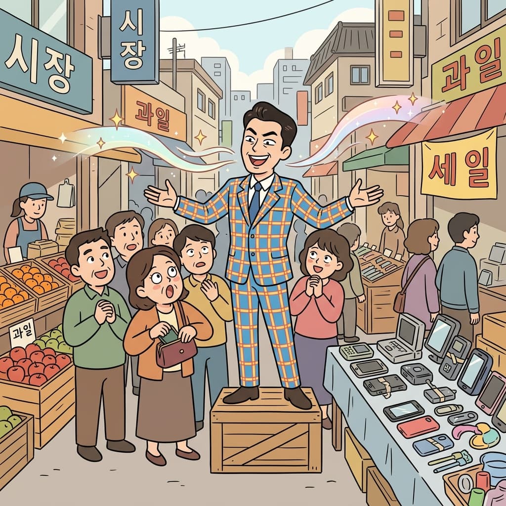 말만 번지르르한 세일즈맨, 약속만 잔뜩 하고 결국 아무것도 안 지켰다.