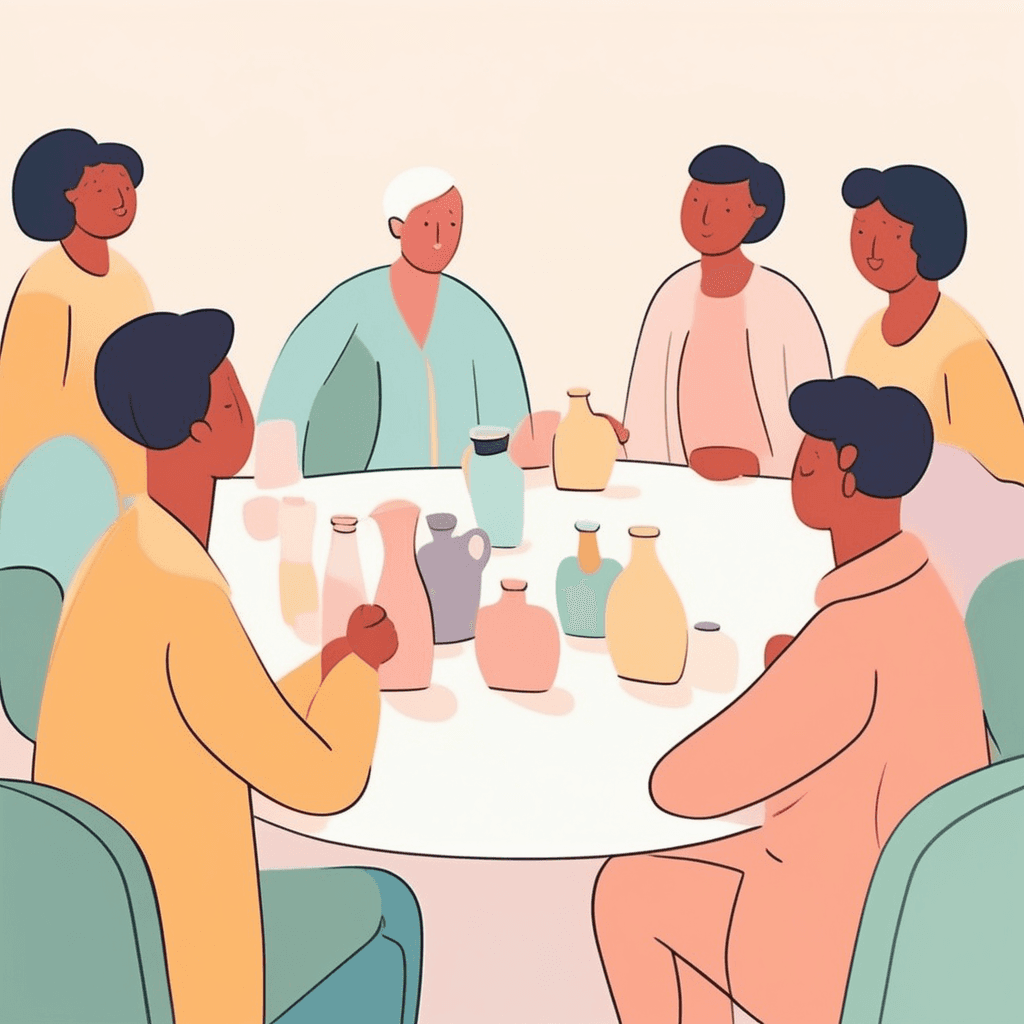 사람들이나 사물들을 그룹으로 묶는 행위, 그룹화