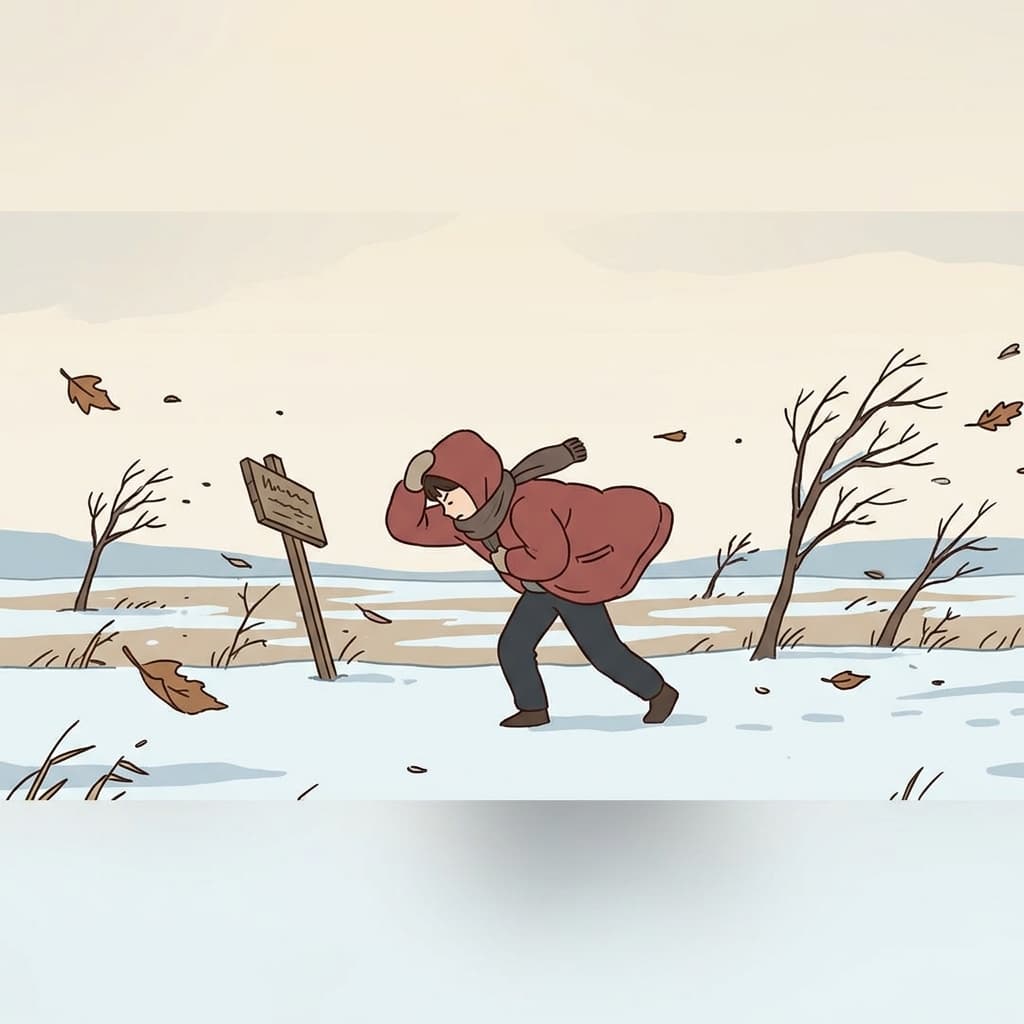 가혹한 바람이 모든 것을 베고 지나갔다 — 부드러운 것은 아무것도 살아남지 못했다.(하(하, 거칠게) + 쉬(쉬익 — 날카로운 소리)
→ 쉬익 소리를 내며 거칠게 베는 것 = harsh)