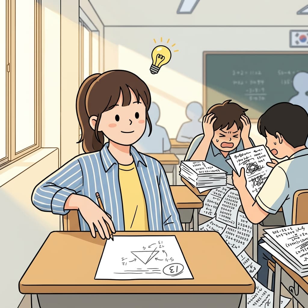 복잡한 계산 대신, 대략적인 방법으로 답을 빠르게 찾아낸다.