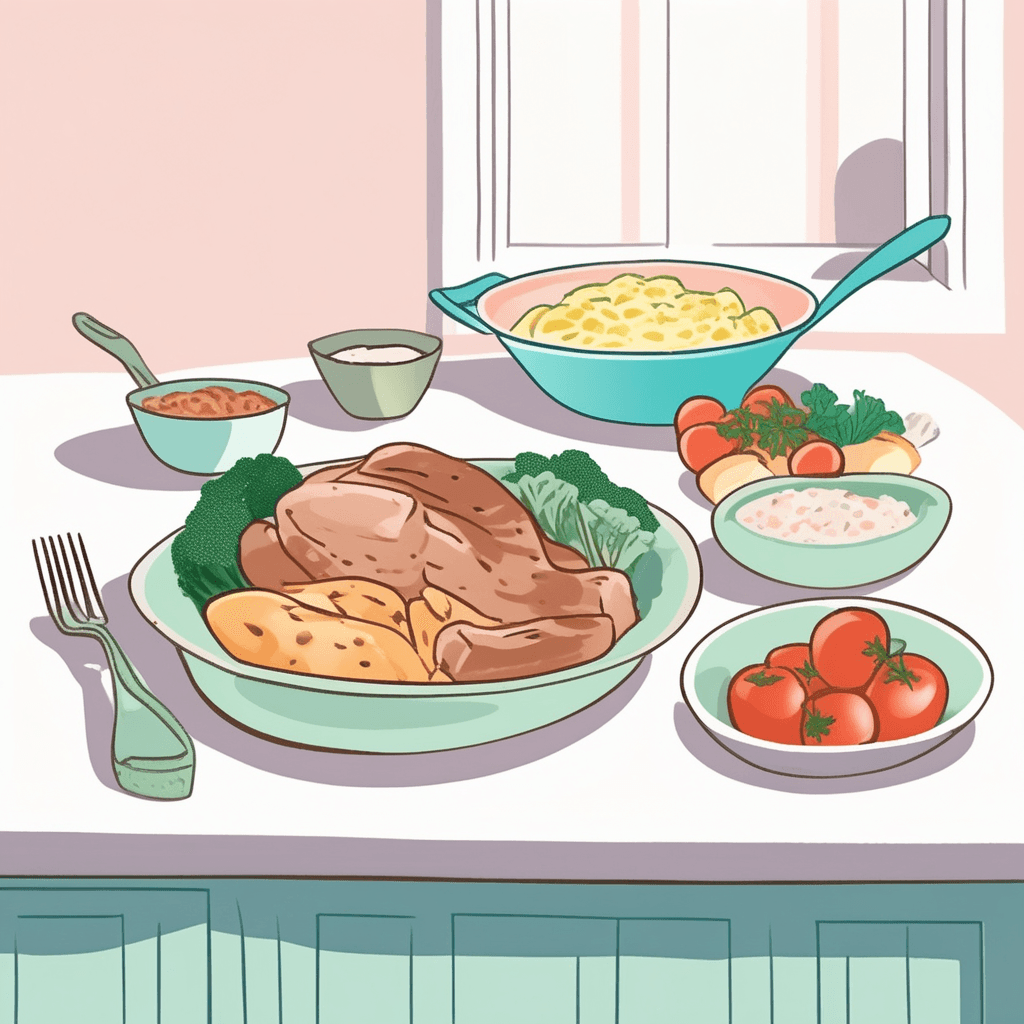 식당이나 배달음식이 아닌 집에서 직접 준비하고 요리한 식사