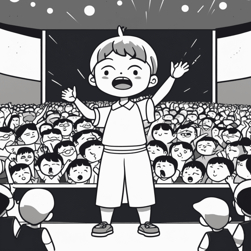 나는(약) 크다!(강) 아이의 외침이 약강격 리듬을 만든다!