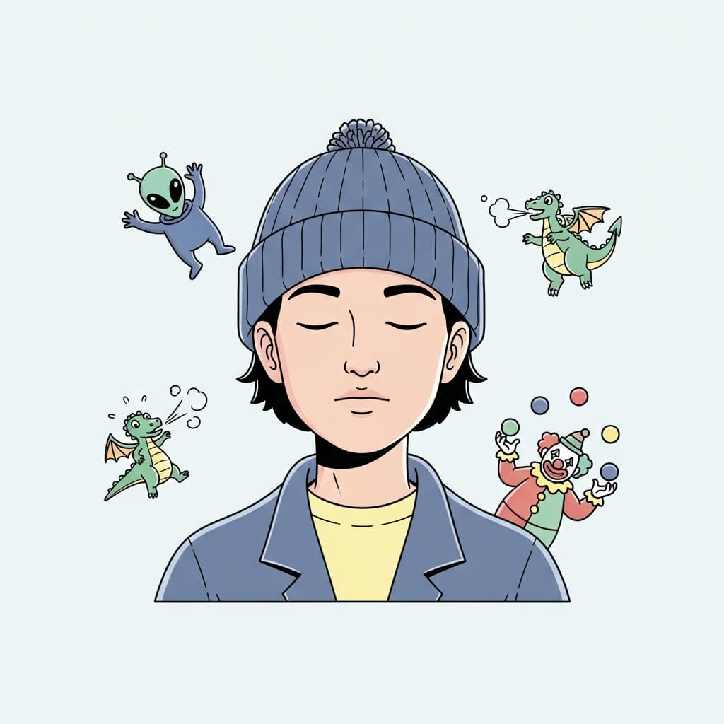 그녀는 방해 요소들을 무시하고 목표에 집중했다.