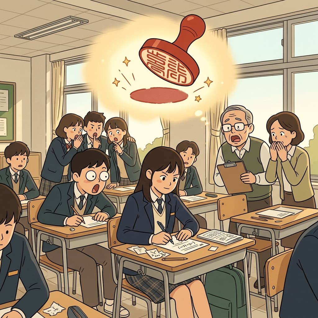 그녀의 인상적인 실력은 불가능한 문제를 몇 초 만에 풀어 선생님들을 놀라게 했다. (임프레시브 → “머릿속에 프레스(press)로 강하게 찍히는 느낌”)