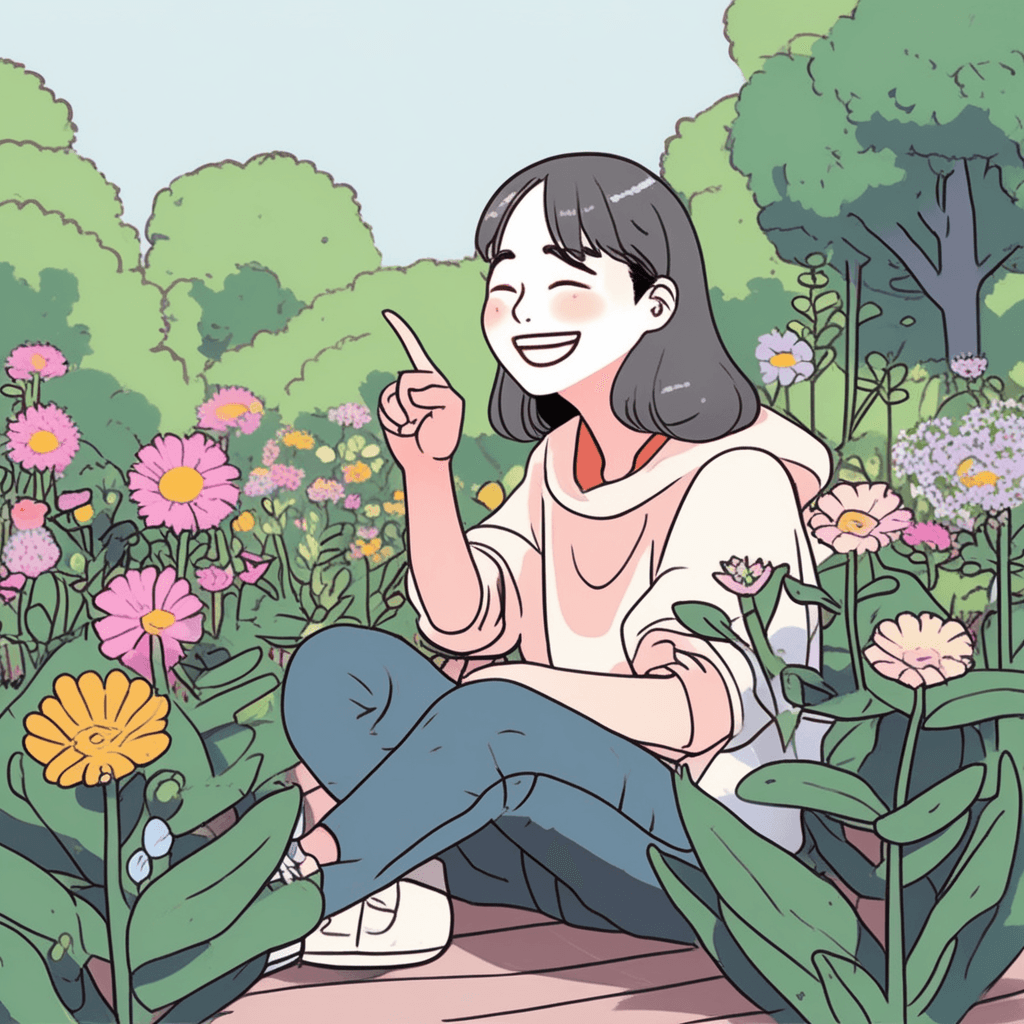 이제 니가 피어나는 중! 꽃봉오리가 막 시작되는 단계네!