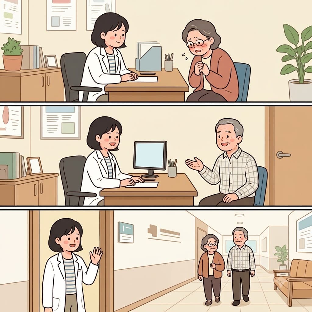 실금이 있는(incontinent) 환자는 당황했지만, 정상적으로 조절할 수 있는(continent) 환자는 편안하고 만족스러웠다(content).