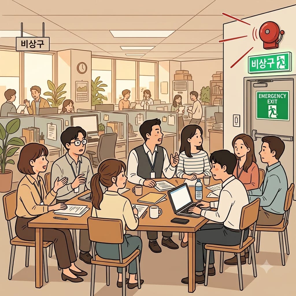 경보가 즉각적인(instant) 반응을 일으키자 모두가 즉시 말을 멈췄다.