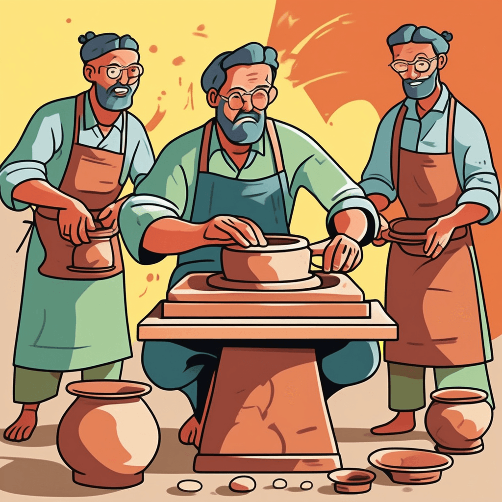 의도적 손길이 흘러가듯, 제자들 눈빛은 반짝이며!