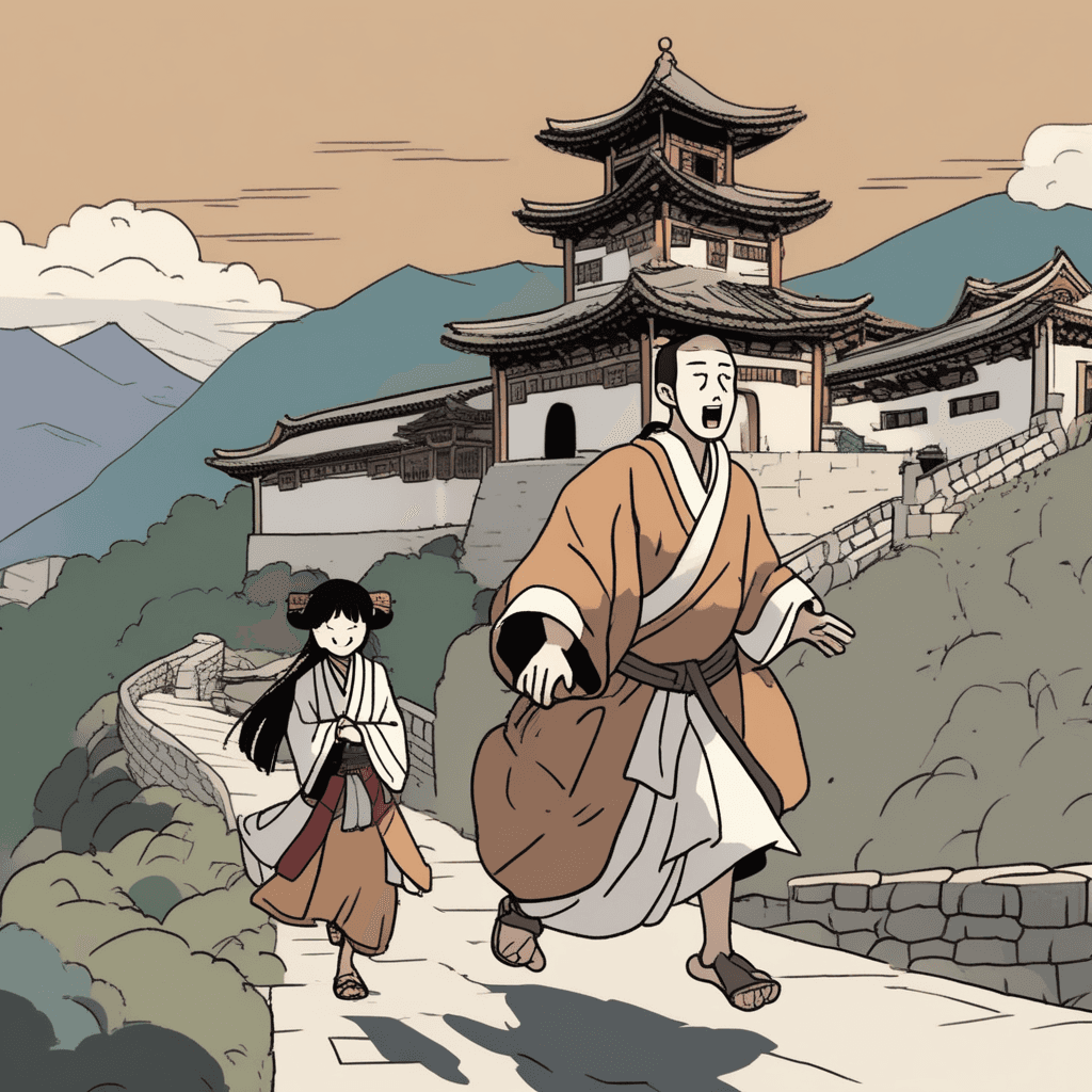 모나가 스터리를 수도원으로!