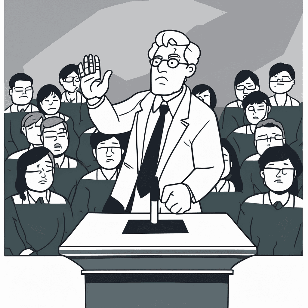 모든 리(理)를 도덕 스틱으로 때려가며 설교하는 선생님!