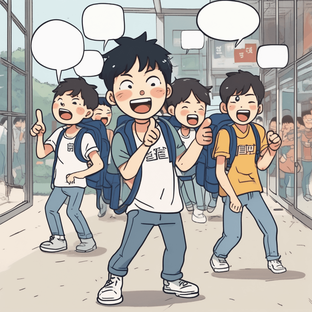 닉! 네임! 하며 친구 별명 부르기