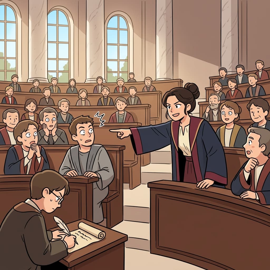 그녀는 동료를 위원장 후보로 지명했다.